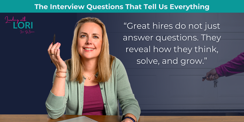 The Interview Questions That Tell Us Everything