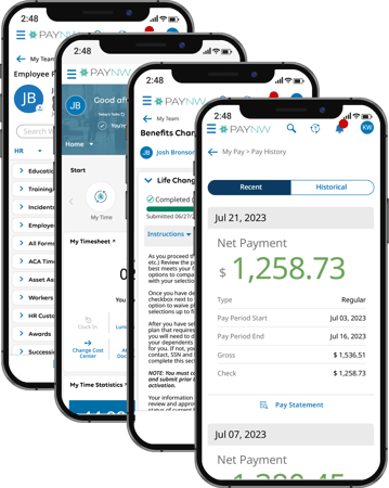 Mobile Core Four - Payroll Front