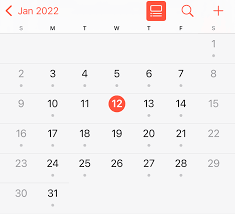 apple calendar