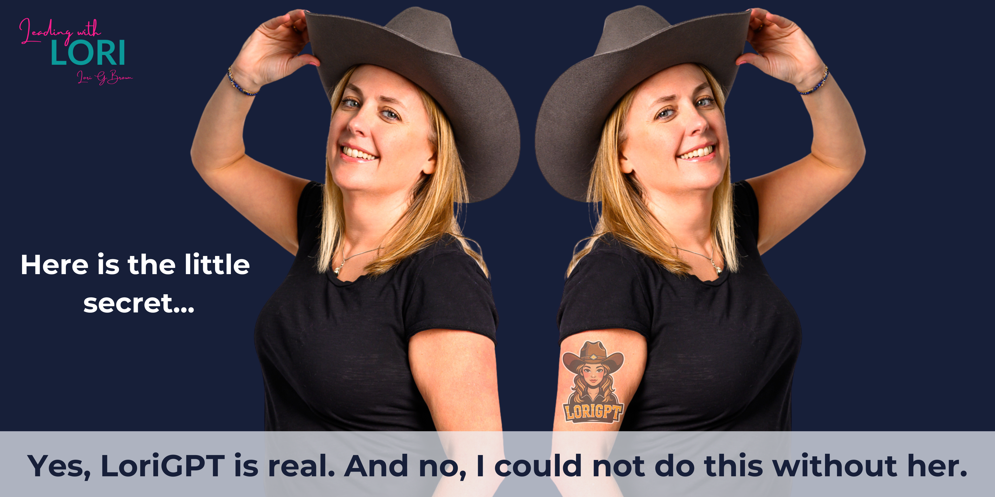 Yes, LoriGPT is real. And no, I could not do this without her.