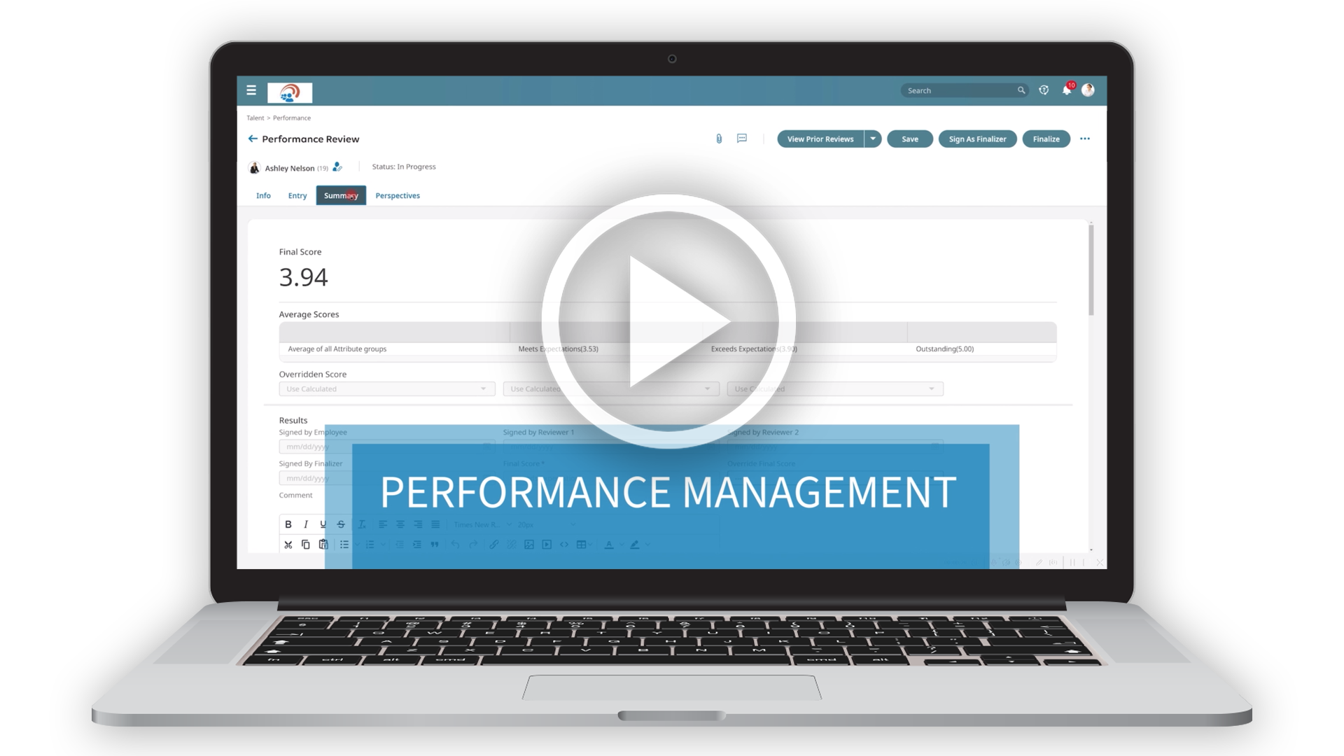 Watch Our Performance Management Demo Video | PayNW