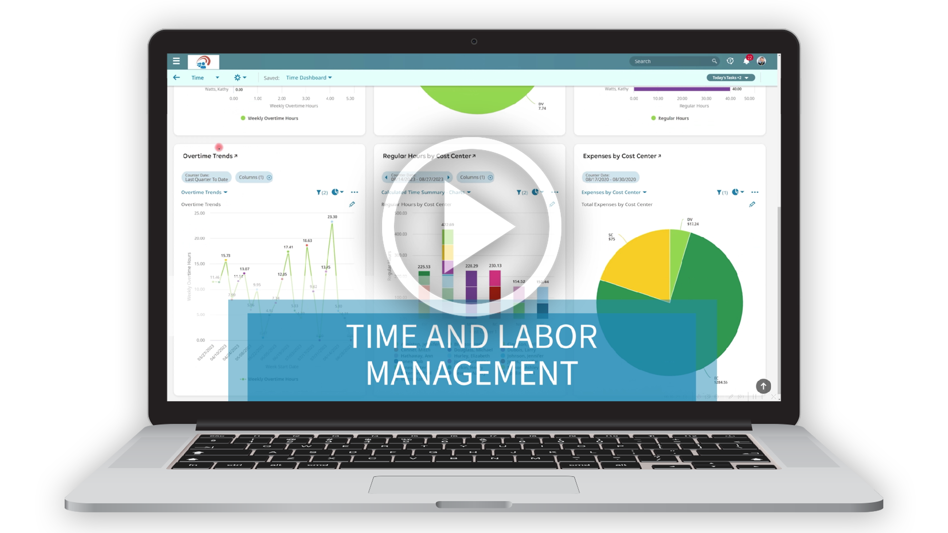Time and Labor Software Demo Video Thumbnail Image