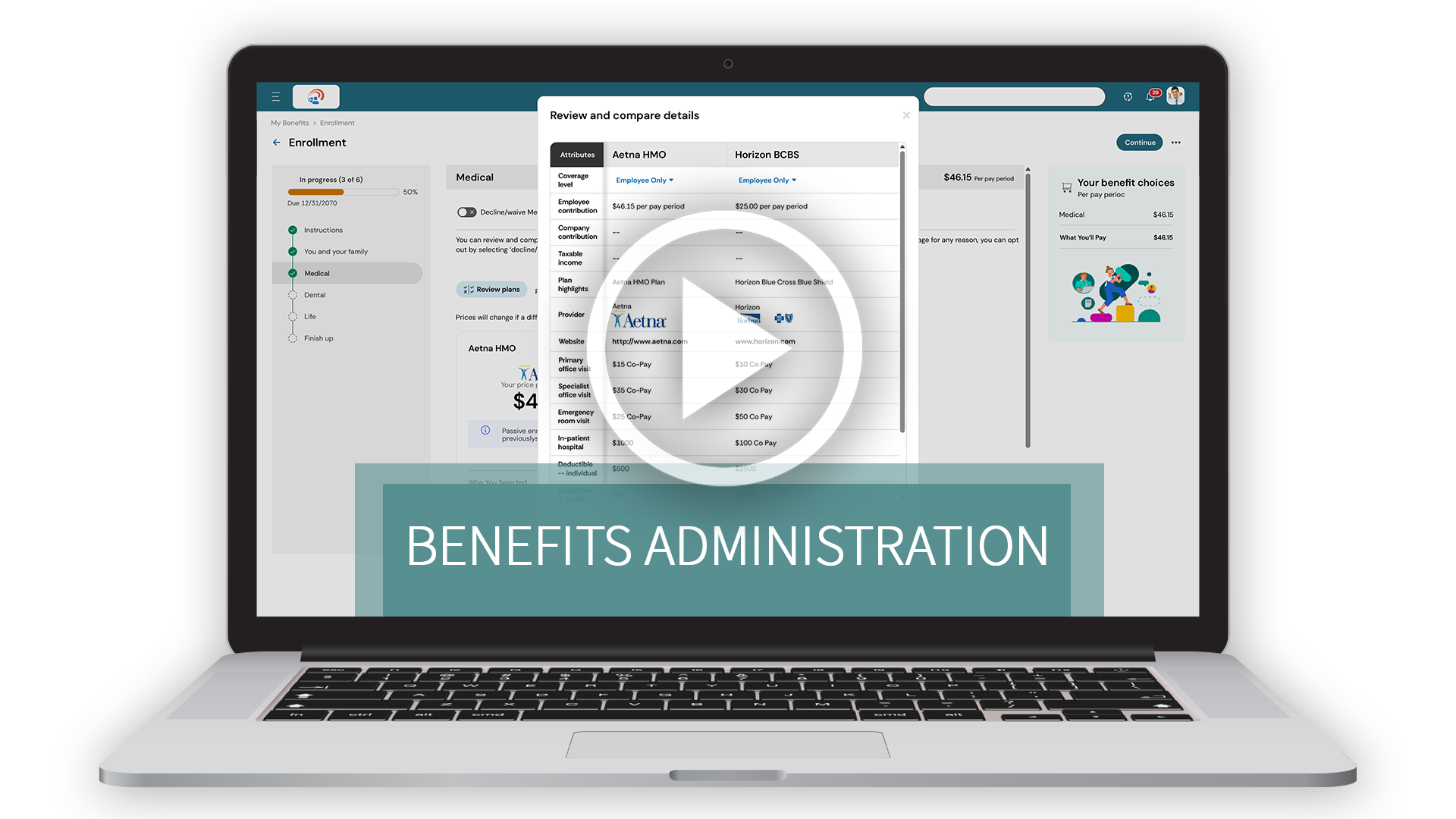 Benefits Demo Video