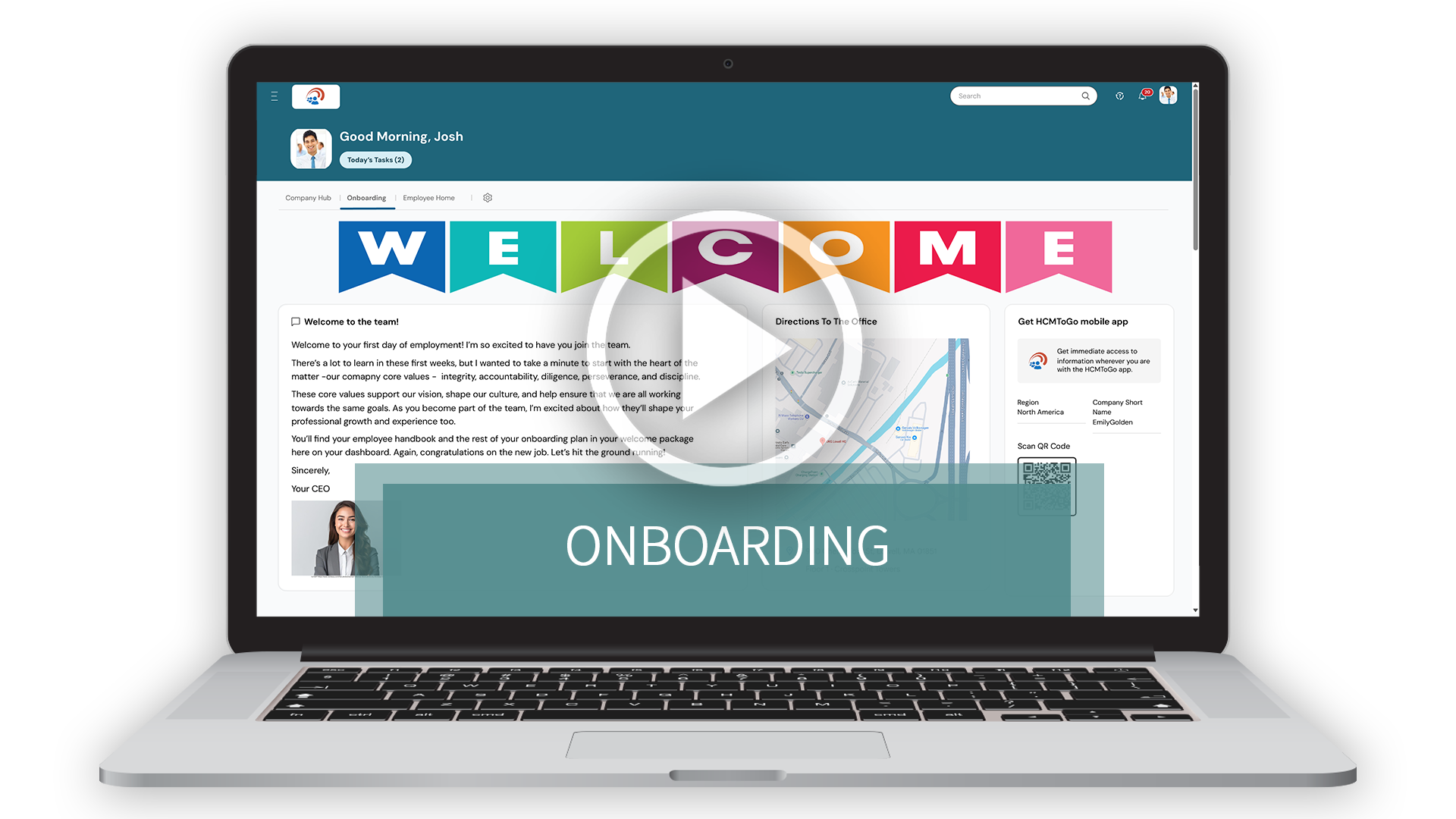 Onboarding Demo Video