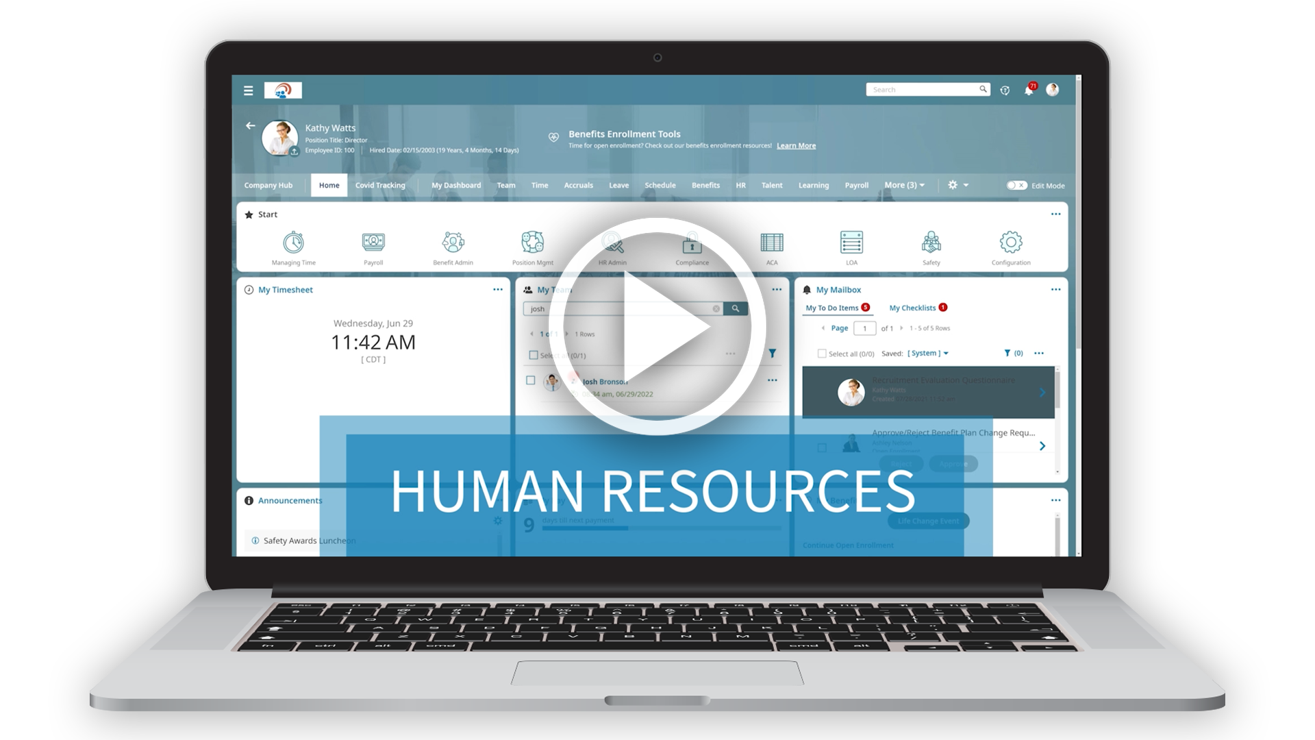 HR Software Demo Video Thumbnail Image