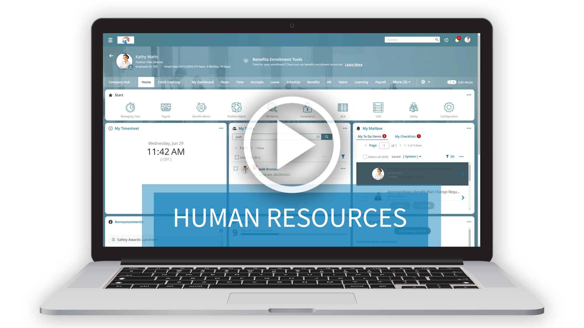 HR Software Demo Video Thumbnail HR Software Demo Video Thumbnail