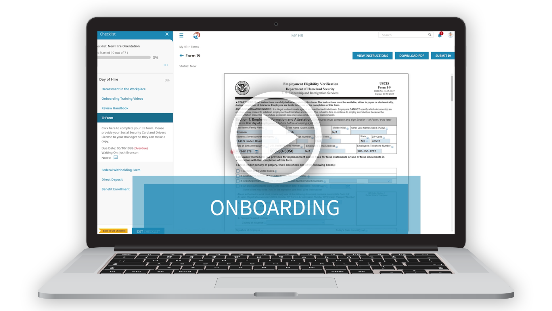 Onboarding Software Demo Video Thumbnail Image