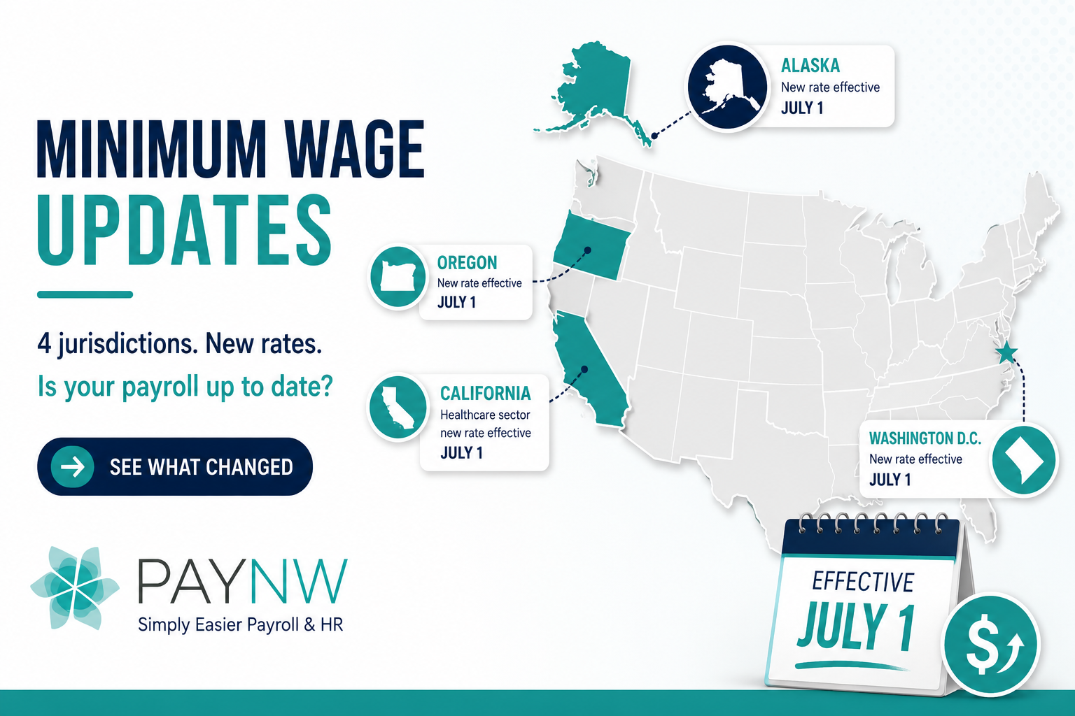 Mid-Year Minimum Wage Increases: What Employers Need to Know for July 1, 2026