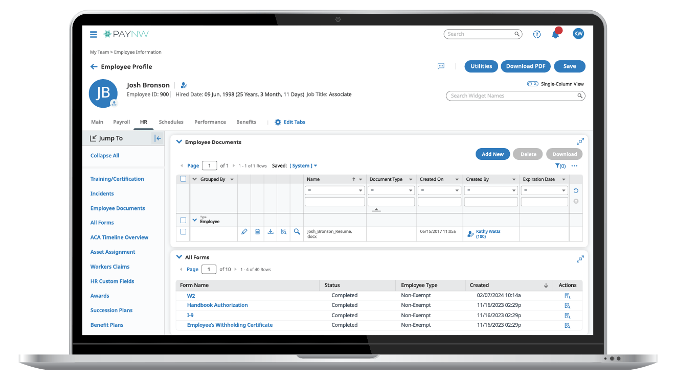 PayNW HR Software