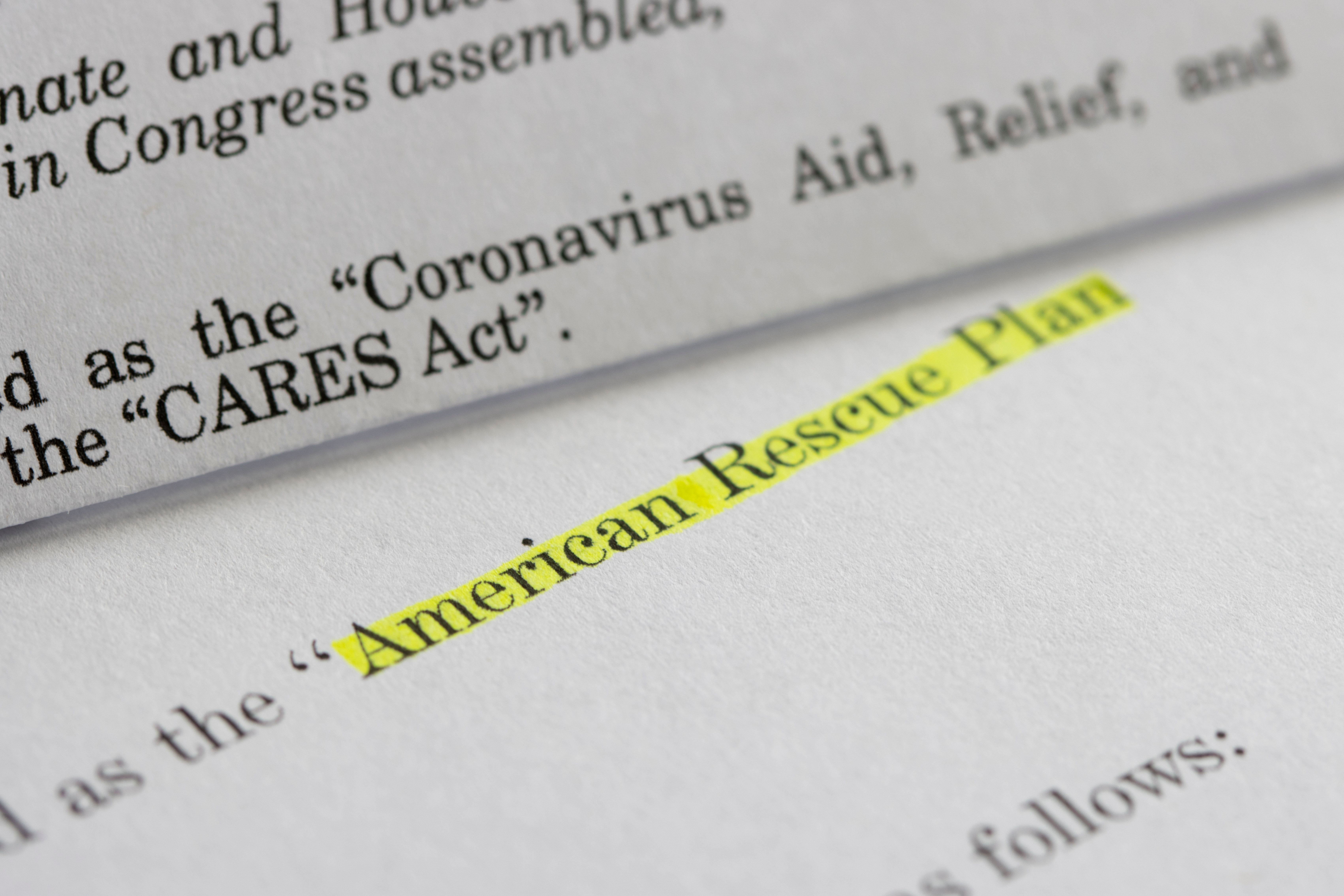 American Rescue Plan Act 2024 - What Companies Should Know